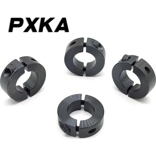 2PCS SCSP Optical Shaft Fixing Ring No. 45 Steel Carbon Steel Separate Fixing Ring Limit Ring Locking Collar Fixing Ring Iron