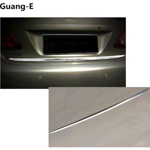 Car Stick Cover Rear Door Tailgate Frame Plate Trim Lamp Trunk Pedal For Toyota Altis Corolla 2008 2009 2010 2011 2012 2013