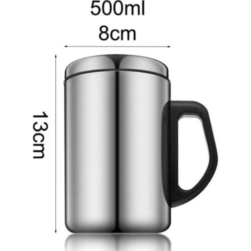 New 350/500ml Travel Mug Tea Coffee Bottle Thermal Water Cups Insulated Flask