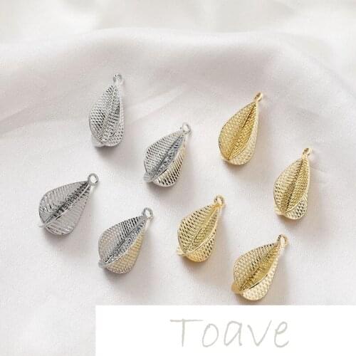 Gold-covered color-preserving water belt three-dimensional flower pendant diy hand-made accessories