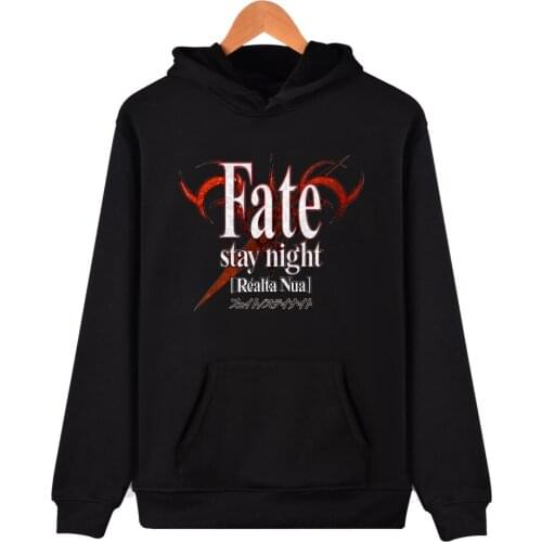 Popular Fate Stay Night oversized Hoodies sweatshirts 3d Printed Hot Cakes moletom Anime Boy girl Cap streetwear Couple Wild Top