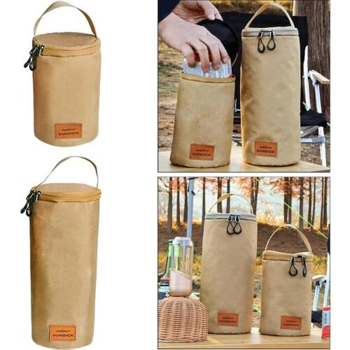 Cooking Gas Cylinder Cover Bag, Lantern Gas Tank Protector Storage Pouch Canisters Outdoor Hiking Hunting Backpacking Fishing