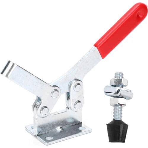 Welding Horizontal Fixture Toggle Clamp Elbow Compressor Quick Release Hand Tool GH-203-F Fixture Hardware