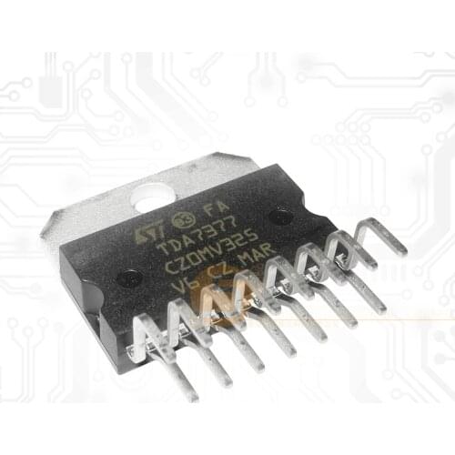 TDA7377 7377 ZIP-15 2 x 30W DUAL/QUAD Power Amplifier For Car Radio TDA7377 CD7377 YD7377