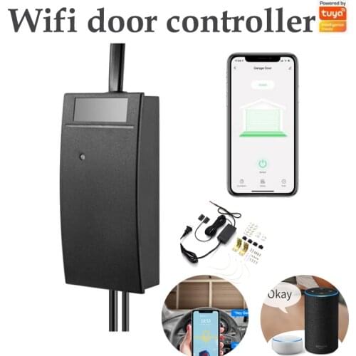 Tuya Smart Garage Door Opener Wifi Roller Shutter Motor Controller Switch Timer App Control Work With Alexa Google Smart Life