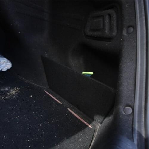 Foal Burning 2 PCS/SET Storage partitions on both sides of the trunk partition tail box for Hyundai Elantra MD 2011- 2016