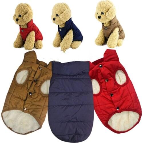 Pet Winter Coat Jacket Dog Clothes Poodle Bichon Pomeranian Schnauzer Corgi Shiba Inu Samoyed Golden Retriever Clothing Outfits