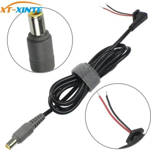DC 7.9*5.4 / USB Square Power Supply Plug Connector with Pin Jack Cable 1.2m for IBM for Lenovo Thinkpad Laptop Repair Cord Tool