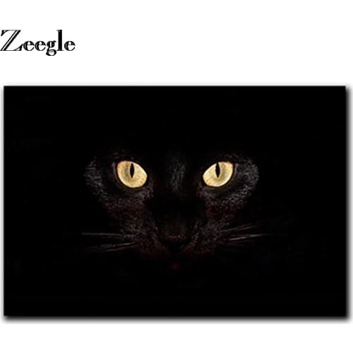 Zeegle Floor Mat Cat Print Entrance Doormat Kitchen Rugs Door Mats Welcome Floor Mats Carpet Front Porch Rugs Foot Pad