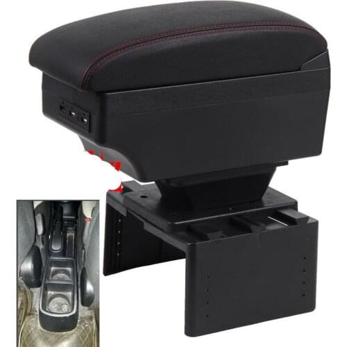For citroen C3 armrest box With USB interface