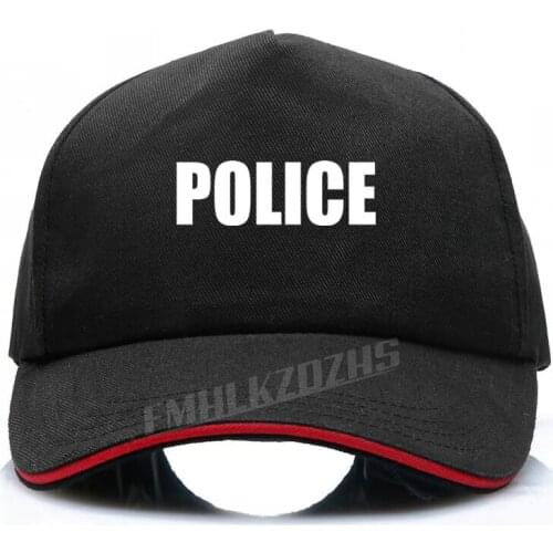 POLICE baseball caps Sheriff Event Bouncer Party Guard Police womens Hip Hop Caps