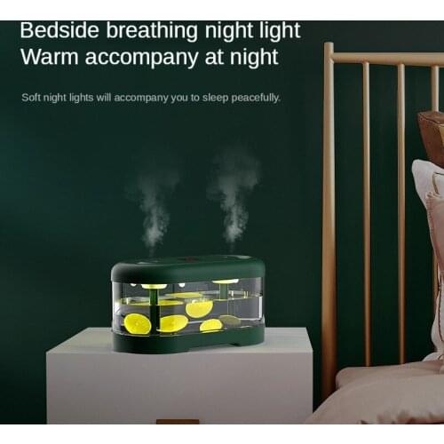 Popular Usb Air Humidifier Home Dual Spray Large Capacity Water Replenishment Instrument Desktop Aromatherapy Machine Purifier