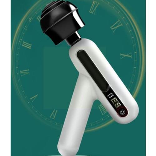 Mini Portable USB Rechargeable Electric Fascia Gun Muscle Exercise Massager Fitness Muscle Multifunctional Relaxation T5A6