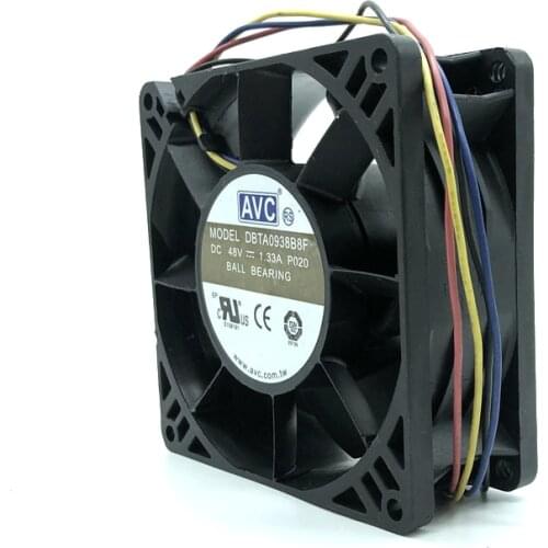 PWM Inverter Server Cooling Fan For AVC 9238 48V 4-wire DBTA0938B8F 9CM SXDOOL