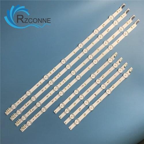 LED Backlight Lamp strip 11leds For SamSung 43 inch TV UA43J5088ACXXZ S-5J55-43-FL-R4/L7 LM41-00117X/00117W GJ043BGA-B1 4sets