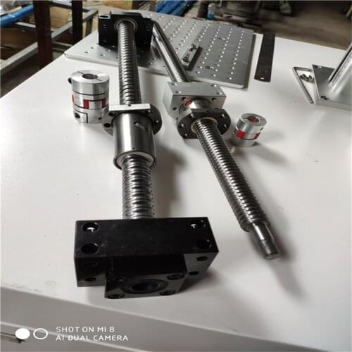 Spot supply ball screw stock complete high precision linear guide screw support sfu6310 1PCS