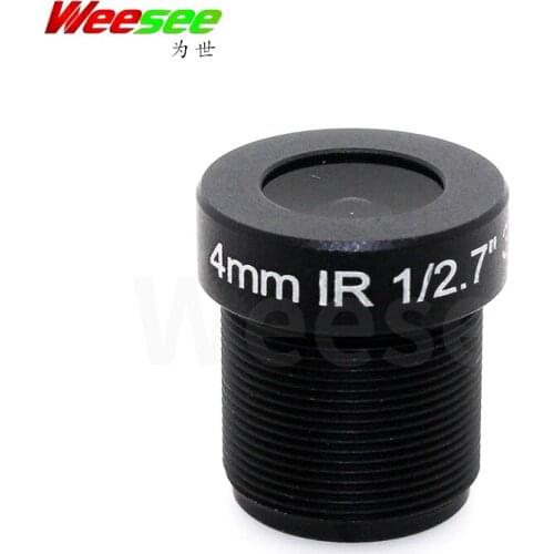 WS Hot sell CCTV Board lens 4mm F1.8 1/2.7" 3MP M12 mount Fixed Iris for security CCTV Camera