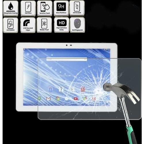 For INSIGNIA Flex 10.1"NS-P10A7100 - Tablet Tempered Glass Screen Protector Cover Screen Film Protector Guard Cover