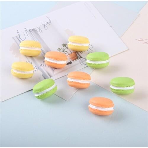 9pcs/box original creative simulation macaron shape colorful pushpins childrens stationery decoration creative stationery gifts