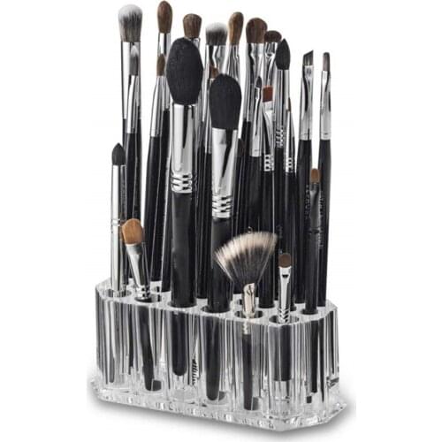 26 Grid Acrylic Makeup Organizer Storage Box Lipstick Jewelry Box Case Holder Display Stand Make Up Organizer Brushes Shelf