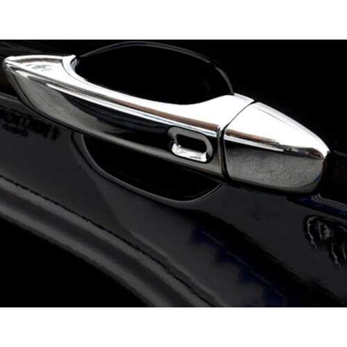 For VW Volkswagen Passat B8 / Arteon / Wagon 2015-2020 Chrome Exterior Door Handles & Handles Bowls Frame Cover Trim Car Styling