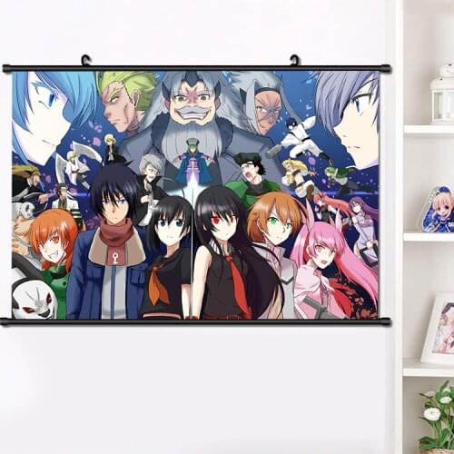 Hot Anime Akame ga KILL! Chelsea Sheele Najenda Susanoo HD Wall Scroll Hanging Poster Print Home Decor Art Gifts 40x60 cm