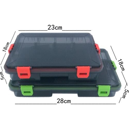 Large Capacity Bait Hook Accessory Box Fishing Tool Storage Box High Quality Fishing Waterproof Fishing Tackle Box