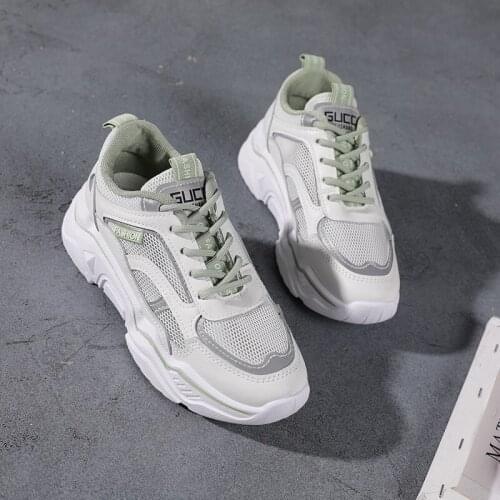 Little white shoes womens shoes 2021 new spring sports casual single shoes fashion hundreds of dad shoes running shoes ins