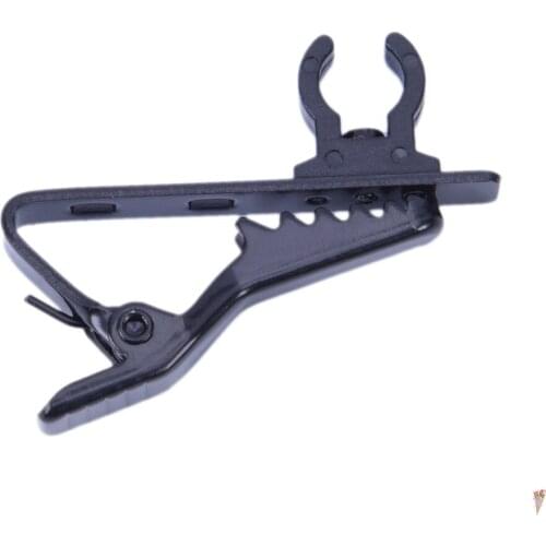 Microphone Lapel Tie Clip Universal for Mini Lapel Lavalier Microphone Mic Clip For Clip Mic Replacement Cable Clip