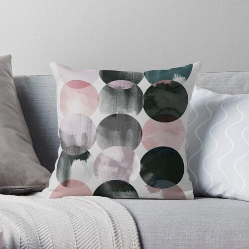 Minimalism 16 Throw Pillow Cushion Cover Polyester throw pillows case on sofa home living room car seat decor 45x45cm