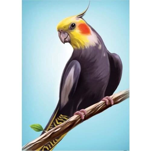 Kexinzu Full 5D DIY Square/ Round Diamond Painting"Christmas Bird"3D Embroidery Cross Stitch Mosaic Home Decor Gift for friends