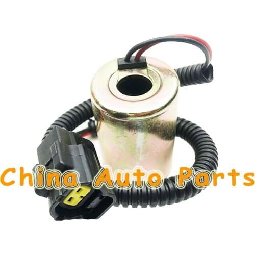 DH60-5 DH60-7 Solenoid valve coil for Daewoo DH60-7 excavator 12v H:52.6 mm ID:14mm