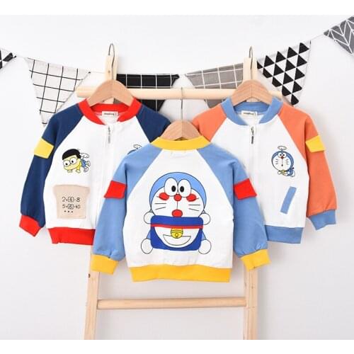 2020 autumn Baby boy jacket coat Cotton Cartoon children clothing1-4years high quality boys girls Jackets Toddler Boys clothes
