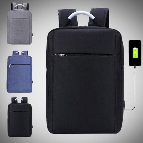 Laptop Backpack USB Charging Unisex Oxford Bag 15.6 inch Computer Hard handle Business Back Pack Casual Backpacks School man