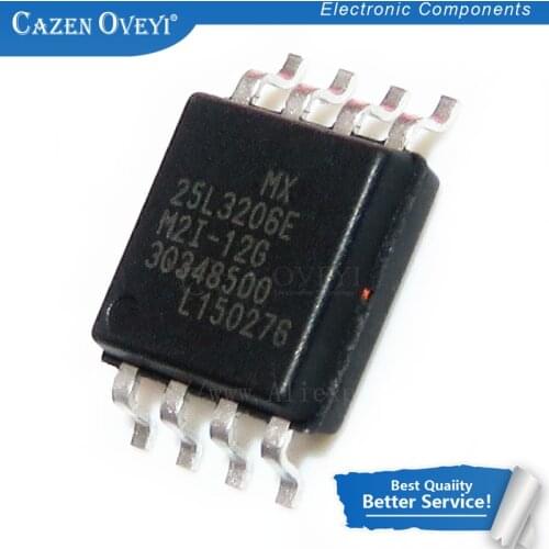 10pcs/lot MX25L3206EM2I-12G SOP-8 KH25L3206EM2I-12G MX25L3206 25L3206E 25L3206 In Stock