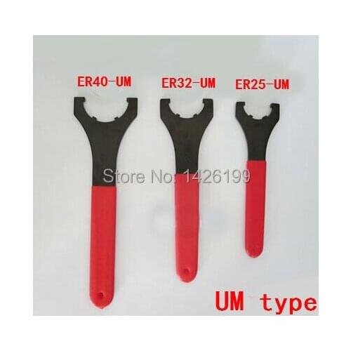 Free Shipping 1PCS ER wrench ER32 UM wrench ER spanner ER32 spanner UM type