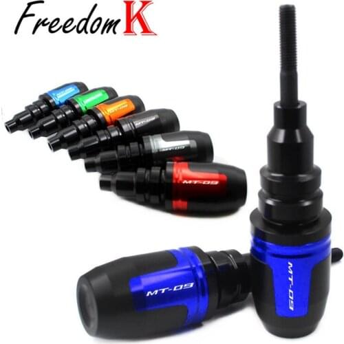 For YAMAHA MT-09 MT09 MT 09 FZ-09 FZ09 Motorcycle CNC Falling Protection Frame Slider Fairing Guard Anti Crash Pad Protector