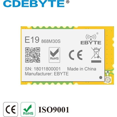 Ebyte E19-868M30S SX1276 868MHz 30dBm Long Range 10km SPI SMD IoT Wireless Transceiver Module
