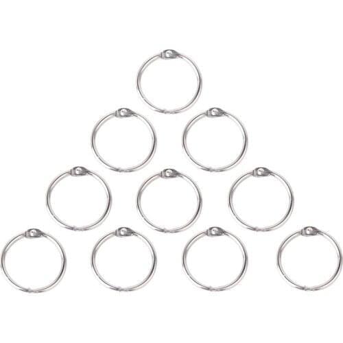 10 x Clamp Rings for Scrapbooks Albums - 30mm