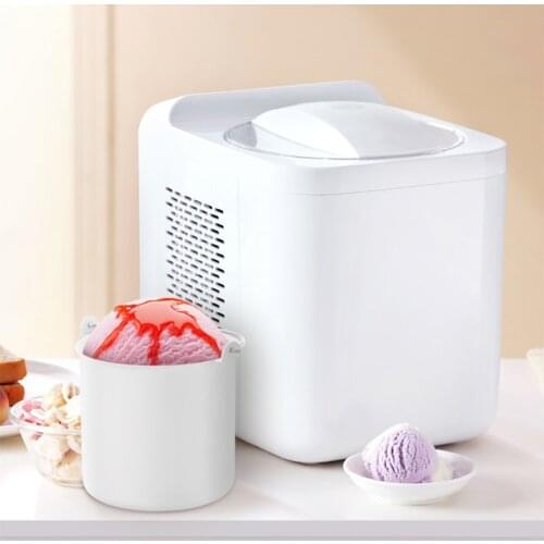 1L Ice Cream Machine Household Ice Cream Machine Small Automatic Refrigeration Ice Cream Machine Children Mini Fruit Ice Cream