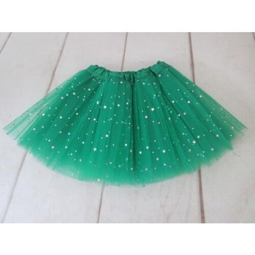 New Arrived Baby Girls Dance Skirt Tutu Pettiskirt Princess Ballet Tutu Skirt With Glitter