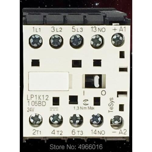Original LP1K12105BD 12A DC24V With Soldering Pin PCB Contactor DJ Equipment Accesories