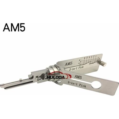 Original Lishi AM5 2 in 1 locksmiths tool,used for Civil lock