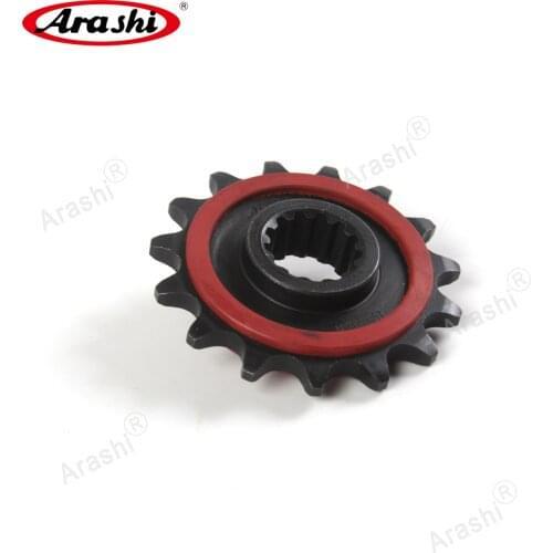 Arashi 15T / 520 Rubber Cushioned Motorcycle Front Sprocket For HONDA CB500F / CBR500R / CMX Rebel USA ABS 2020 CB 500 F /CBR R