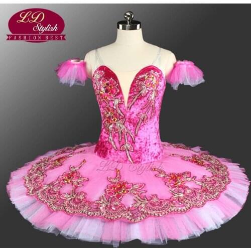 Adult Sky Blue Professional Ballet Tutu Stage Wear Costumes The Nutcracker Ballet Dance Performance Competition Apperal Girs