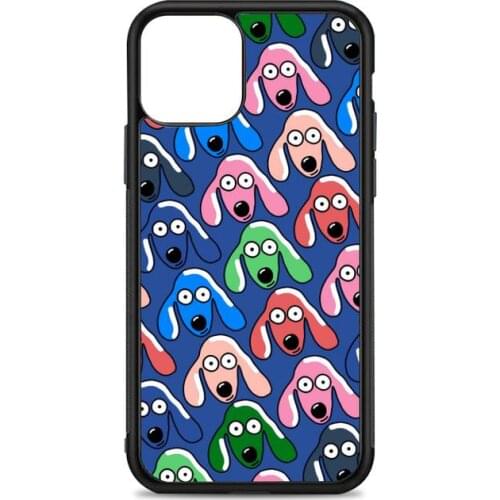 Dogs Faces blue Phone Cases for iPhone 12 mini 11 pro XS Max X XR 6 7 8 plus SE20 High quality TPU silicon cover