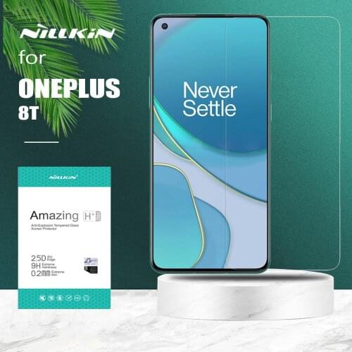 For Oneplus 8T Glass Nillkin H+ Pro 2.5D 0.2MM Ultra-Thin One Plus 8T Tempered Glass Screen Protector for Oneplus 8T Glass Film