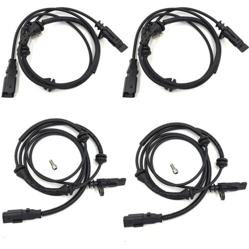 4pcs 4545.G6 4545.A9 4545.G7 4545.C0 Front Rear Left and right ABS Wheel Speed Sensor For PEUGEOT 407 2004-2009 For CITROEN C6