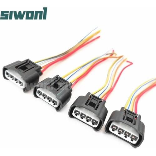 4Pcs Connector Plug Harness Ignition Coil For Toyota /Lexus Camry Yaris Corolla Rav4 Highlander OEM 90980-11885