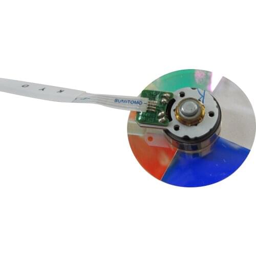 5 segment Assy Color Wheel Without Module For Vivitek D5000 D5060 D5180HD D4500 D5185HD D5280U DLP Projector